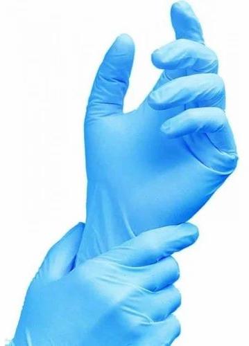 Nylon Pharmacare Nitrile Disposable Gloves, For Examination, Surgical, Industrial, Government, Automotive Industry