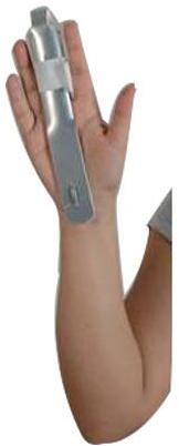 Aluminum Finger Splint, Color : Silver