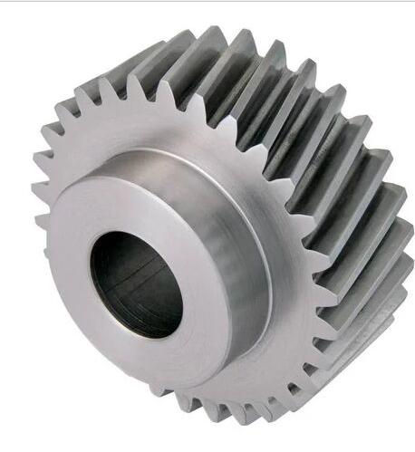 NGC Round Polished Stainless Steel Helical Gears