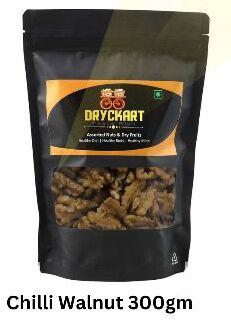 DRYCKART 300gm Chilli Walnut Kernels, Taste : Crisp Fragrance