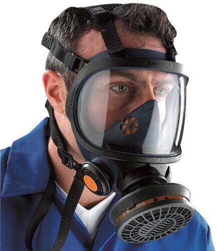 Full Face Mask, For Food Processing, Rope Length : 4inch