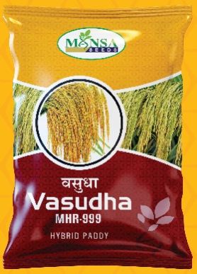 Vasudha MHR-999 Hybrid Paddy Seeds, For Agriculture, Packaging Type : PP Bag