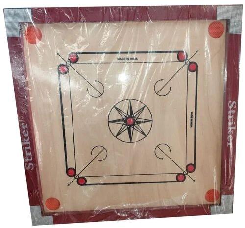 Wooden Carrom Board, Color : Red, Brown