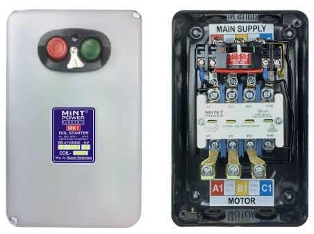 MK1 Direct Online Single Phase Motor Starter