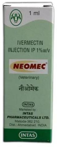 Neomec Veterinary Injection, For To Animals, Packaging Size : 10ml