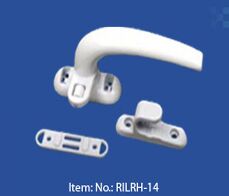 Polished Alloy Left & Right Handles, Color : Black, White