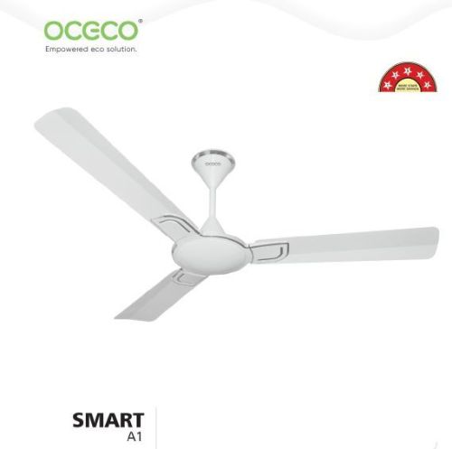 Oceco Smart A1 Ceiling Fan, For Air Cooling, Sweep Size : 1200 Mm