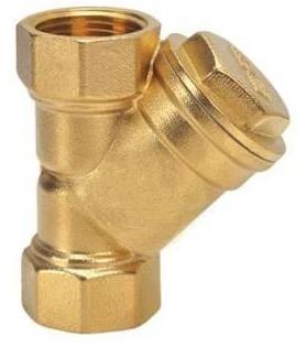 Flowrise Polished Strainer Valve, For Gas Fitting, Water Fitting, Oil Fitting