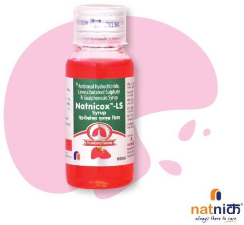 Liquid Natnicox-LS 60 Ml Syrup, Packaging Type : Plastic Bottle