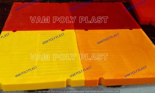 Vamthane Polyurethane Screen, For Construction, Filter, Mining Segregation, Color : Green, Red, Yellow