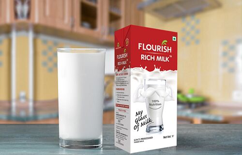 UHT Milk, Packaging Type : Plastic Pouch