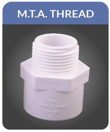 UPVC Threaded MTA
