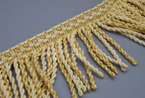 Cotton BFR123 Bullion Fringe, For Fabric Use, Feature : Easily Washable, Good Quality, High Grip