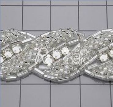 Plain BGT226 Bead Trim, Technics : Hand Made