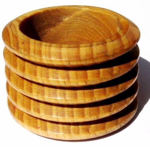 WNR1056 Wooden Napkin Ring, Size : 4cm