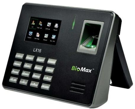 Biomax LX16 USB Based Biometric Machine, For Security Purpose, Feature : Less Power Consumption, Longer Functional Life