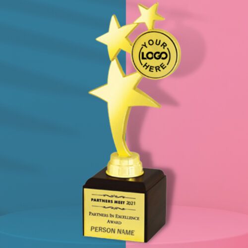 THREE Star Spinner Trophy