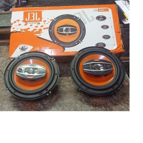 Orange Black 600 W Car Speakers, Size : 6