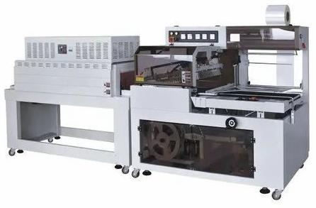 10 KW Motorized Mild Steel Automatic Shrink Wrapping Machine, Voltage : 380V