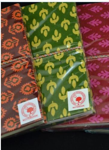 Fabric Covered Notebook 18x12cm / AC02 Small 13x9cm