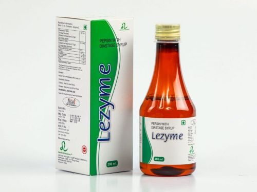 Lezyme Syrup, Packaging Type : Bottle