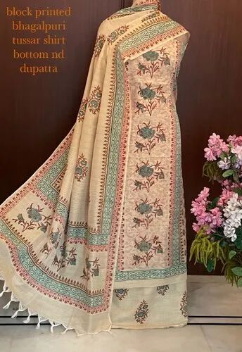 Hand Block Printed Dupatta