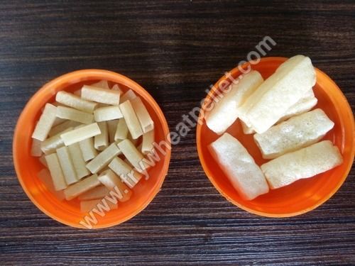 Square Tube Fryums, For Human Consumption, Taste : Salted