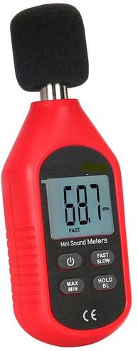 50Hz-65Hz 100-200gm Sound Level Meter, Feature : Accuracy
