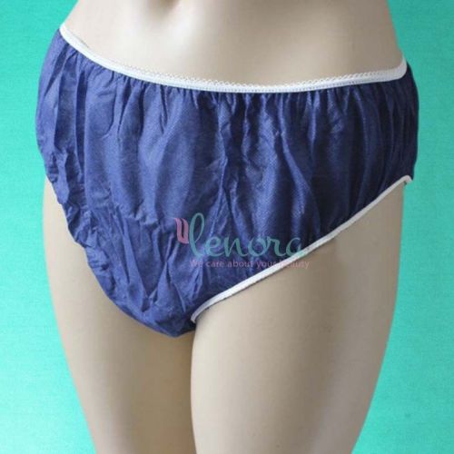 Non Woven Unisex Disposable Panty, Color : Blue