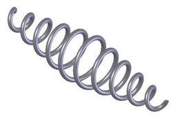 Stainless Steel Taper Drum Springs, For Industrial, Color : Black/ Silver