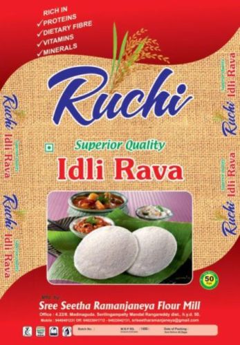 Light White Automatic Polished Electric Idly Rawa RUCHI, For Idli Making