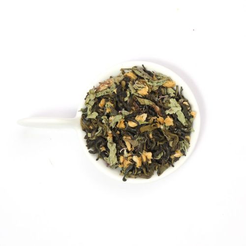 Leaves Fresh Natural Mango Green Tea, For Home, Office, Restaurant, Certification : FSSAI Certified
