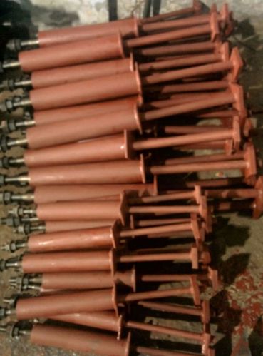 Brown Mild Steel Foundation Bolts, For Industrial, Size : All Sizes