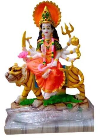 Marble Maa Sherawali Statue