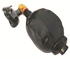 Natural Rubber Artificial Manual Resuscitators (BVM), Color : BLACK