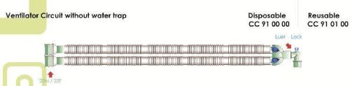 Ventilator Circuit ADULT