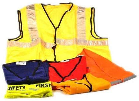 Safety Jackets, For Traffic Control, Sea Patrolling, Auto Racing, Construction, Wear Type : Reflective