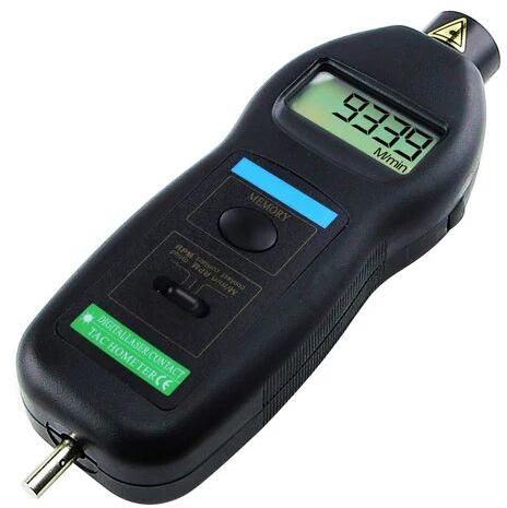 Gaby Instruments Black Plastic Photo Tachometer, For Industrial