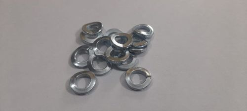 Silver Round Polished Mild Steel Wave Spring Washer, For Fittings, Automotive Industry