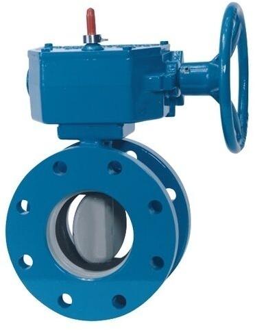 Stainless Steel  Flanged Butterfly Ball Valve, Color : Silver