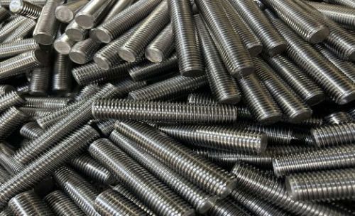 Polished. SS304 Grade Threaded Rod, Size : M6 To M64