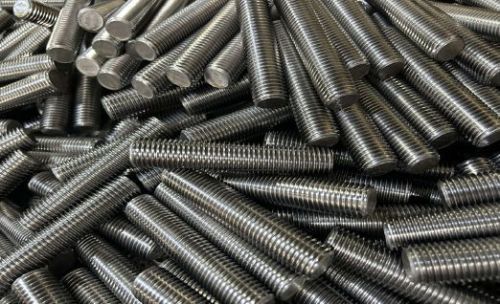 Polished. SS316 Grade Threaded Rod, Size : M6 To M64