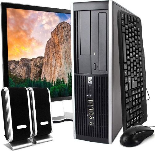 Black 220V HP Desktop Computer, For Home, Office, School