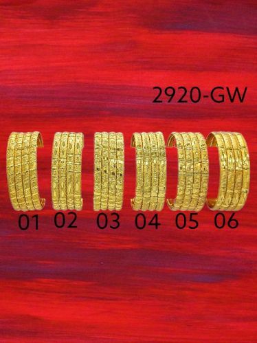 Polished Metal GW2920 Designer Bangles, Style : Jewellery
