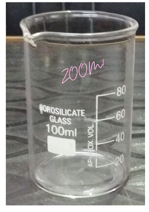 ZOOM Glass Beaker 100ml, For Chemical Use, Feature : Crackrpoorf, Dustproof