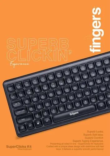 USB Keyboard, Color : Black