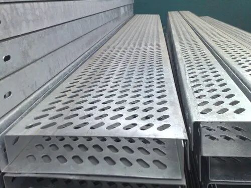 Galvanized Steel Cable Tray, Length : Max. 2.5 Meter