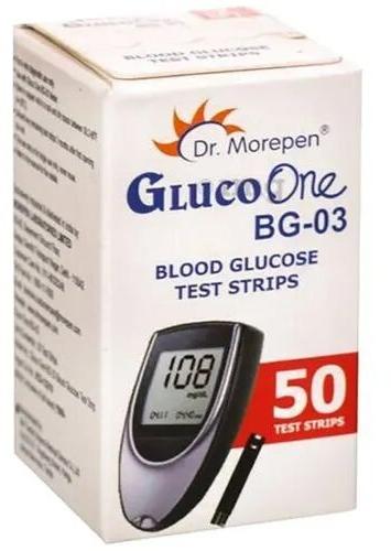 GlucoOne Blood Glucose Test Strips For Hospital