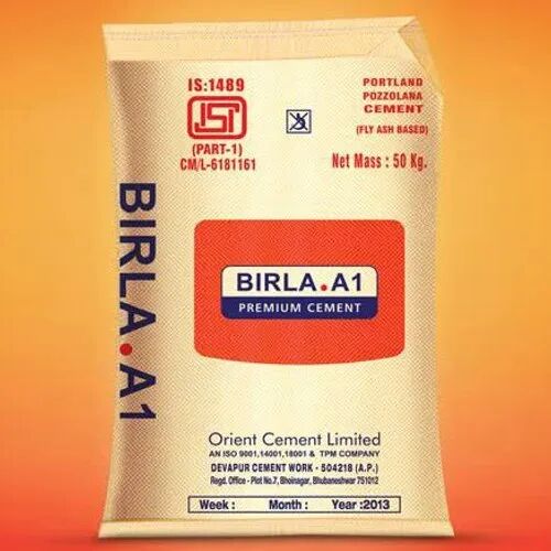 Birla A1 Cement, Packaging Type : PP Sack Bag