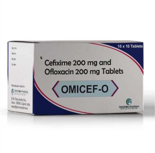 Cefixime And Ofloxacin Tablets